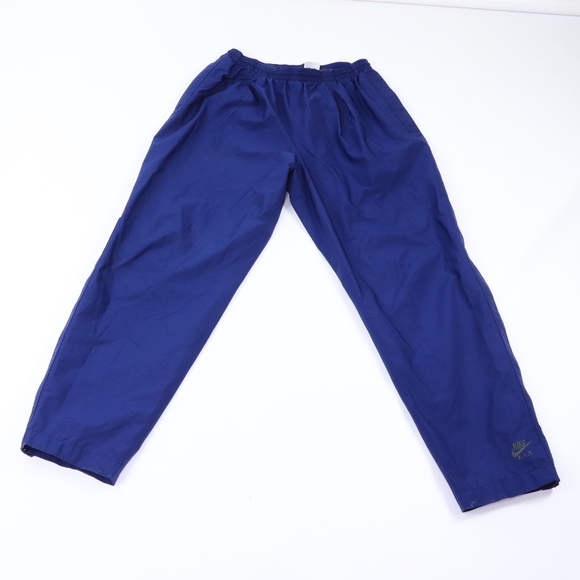 90s Nike Golf Mens XL Spell Out Rain Pants Blue